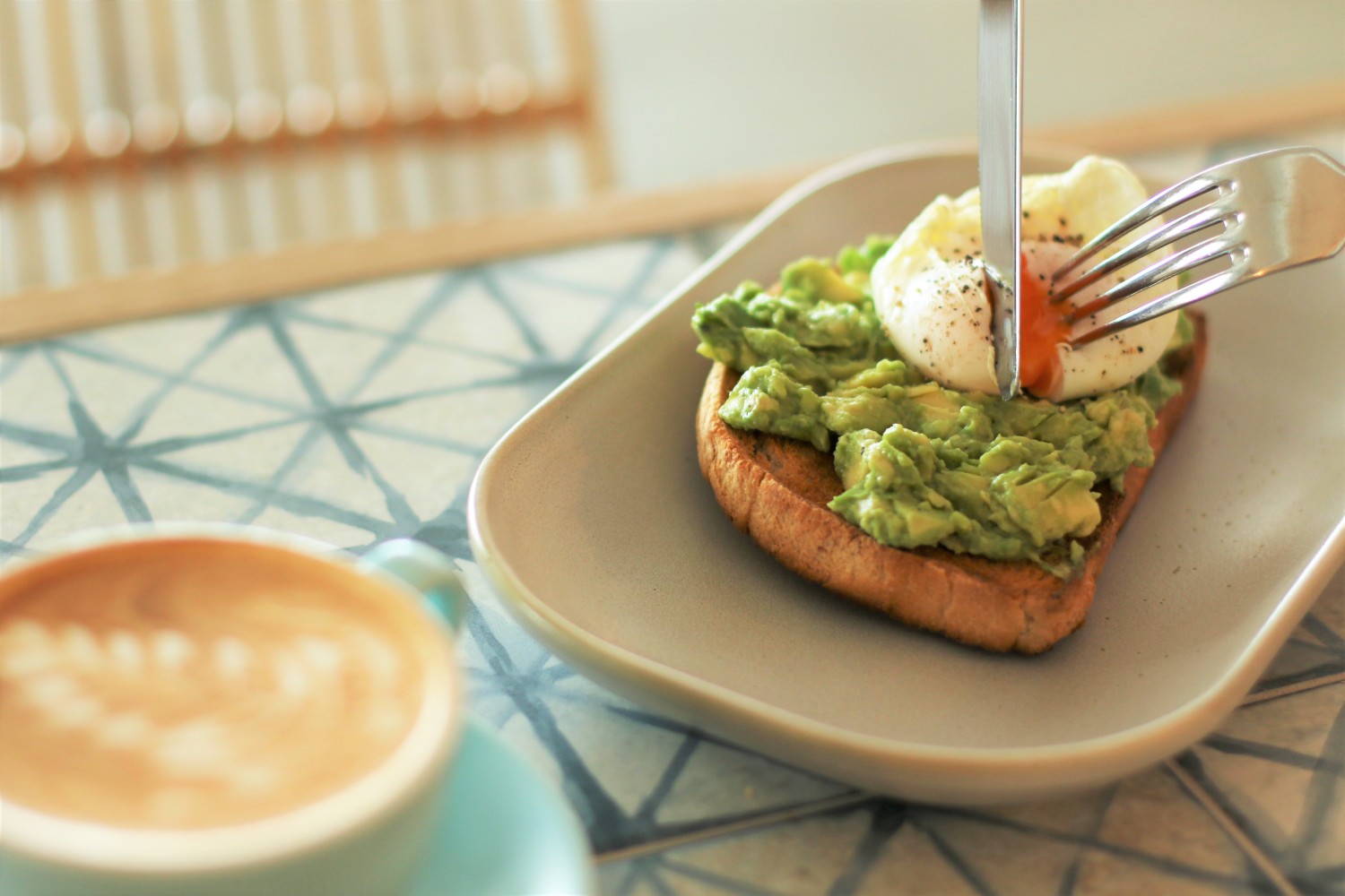 Avacado and Egg on Toast